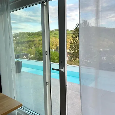 Appartement Palmen Oase Saarburg, Exklusives Retreat Mit Pool, Palmen Und Traumhafter Aussicht Saarburg